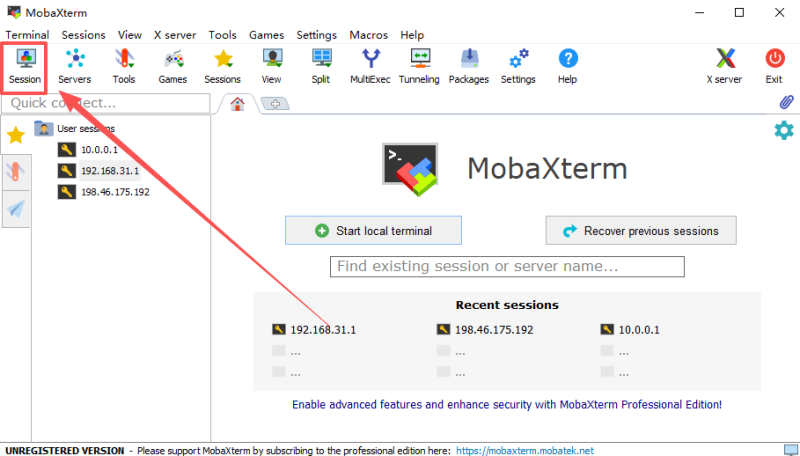 mobaxterm工具登录软路由openwrt系统教程-勇爱设计Netwrok