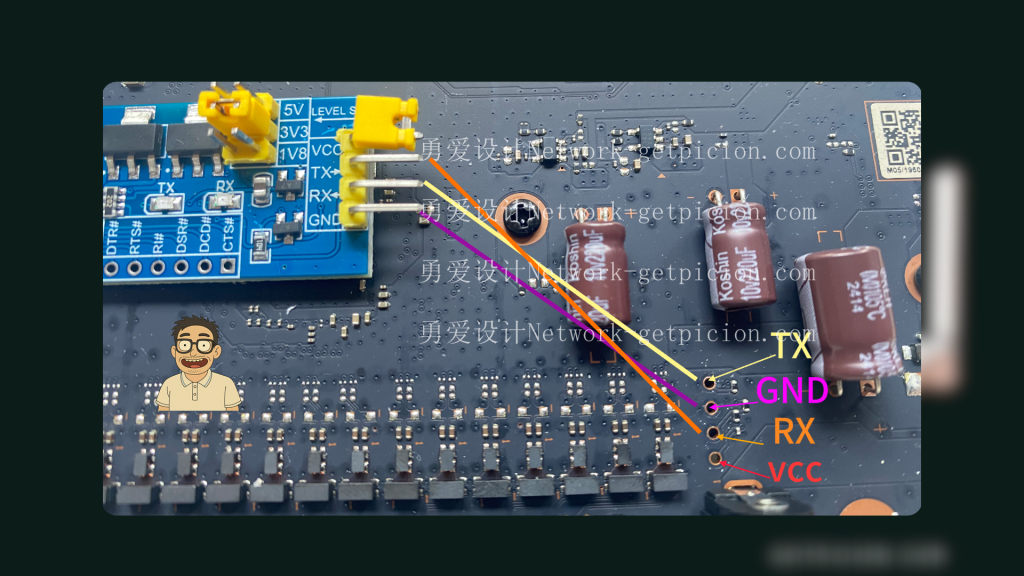 图片[2]-小米AX3000T用TTL编程器救砖教程/超简易版/傻瓜式/支持V1V2版本-勇爱设计Netwrok