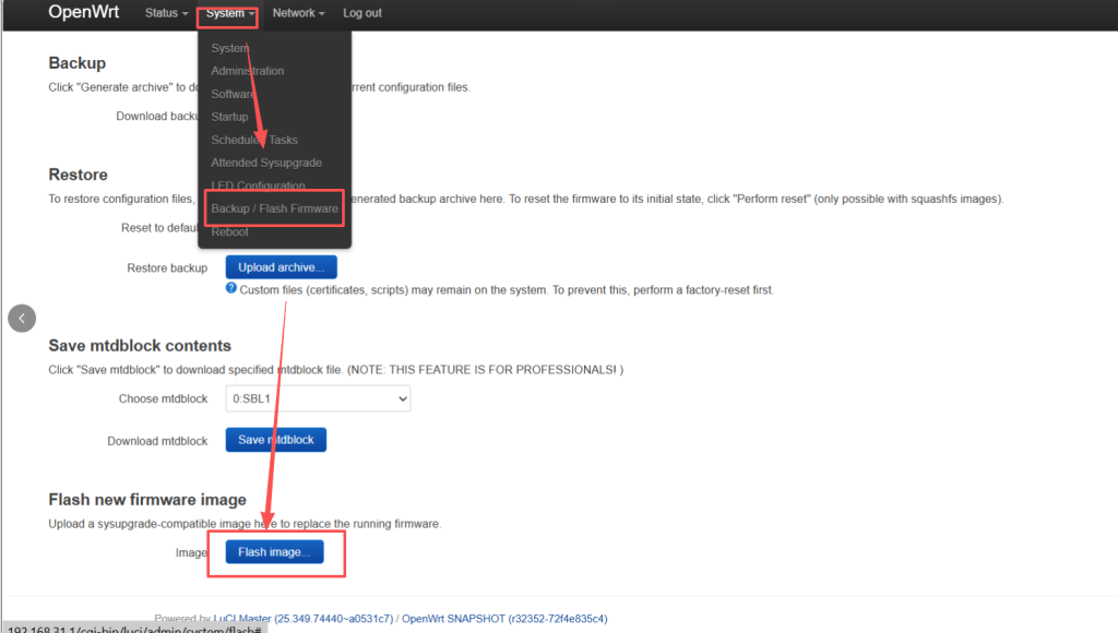 图片[12]-小米AX3000/RA80刷机教程傻瓜式openwrt-勇爱设计Netwrok