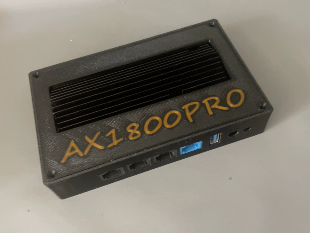 图片[4]-京东云亚瑟 AX1800Pro 路由器64G/128G+改装3D打印外壳更好散热-勇爱设计Netwrok